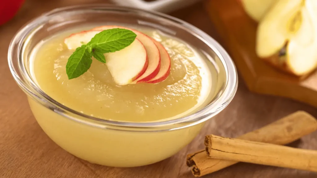 Applesauce - Soft Foods to eat after tooth extraction