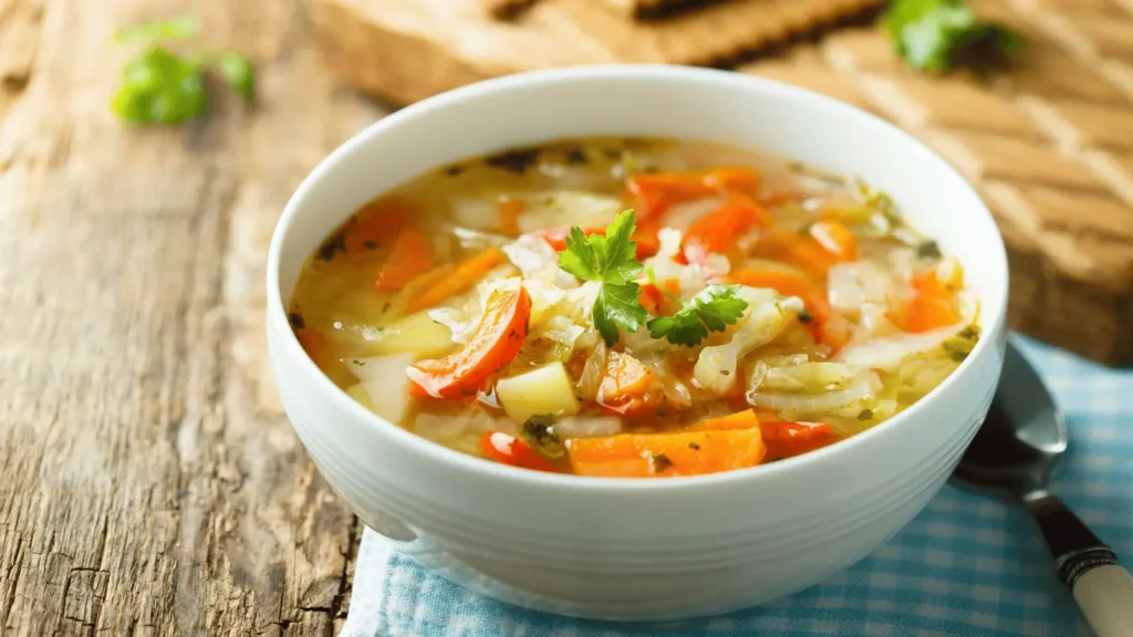 Soup after tooth extraction