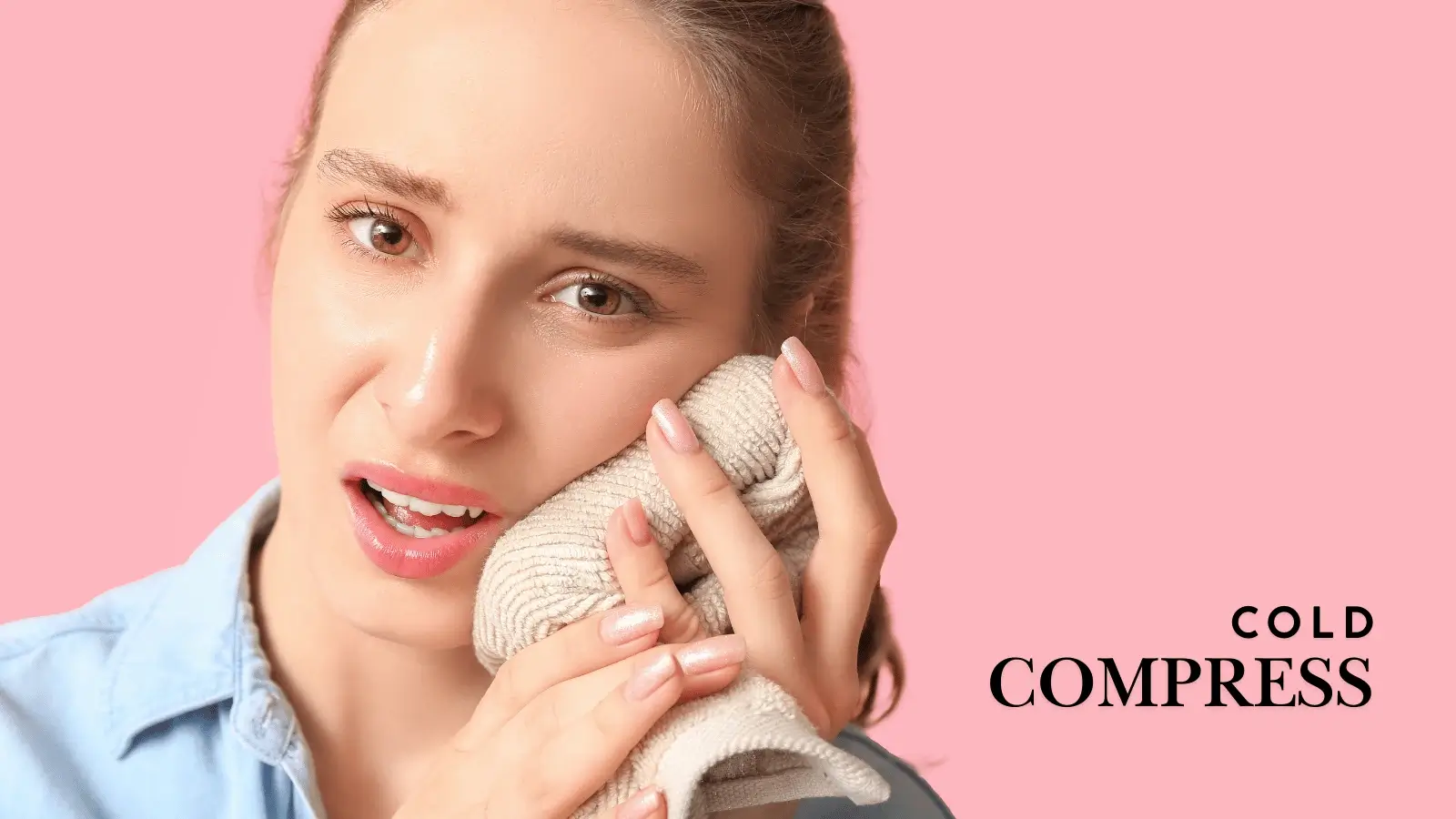 Cold Compress for Invisalign Pain